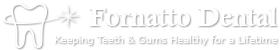 Fornatto Dental Logo White